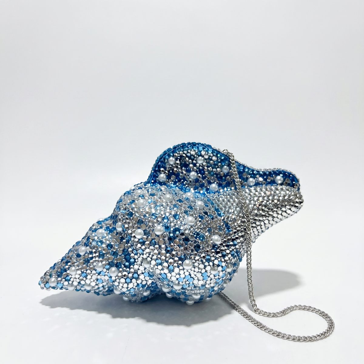 conch clutch | premuim rhinestones
