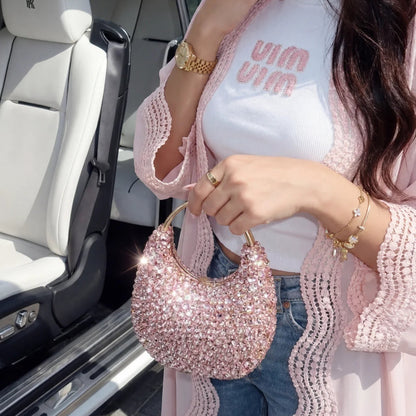 Mia Clutch - premium rhinestones