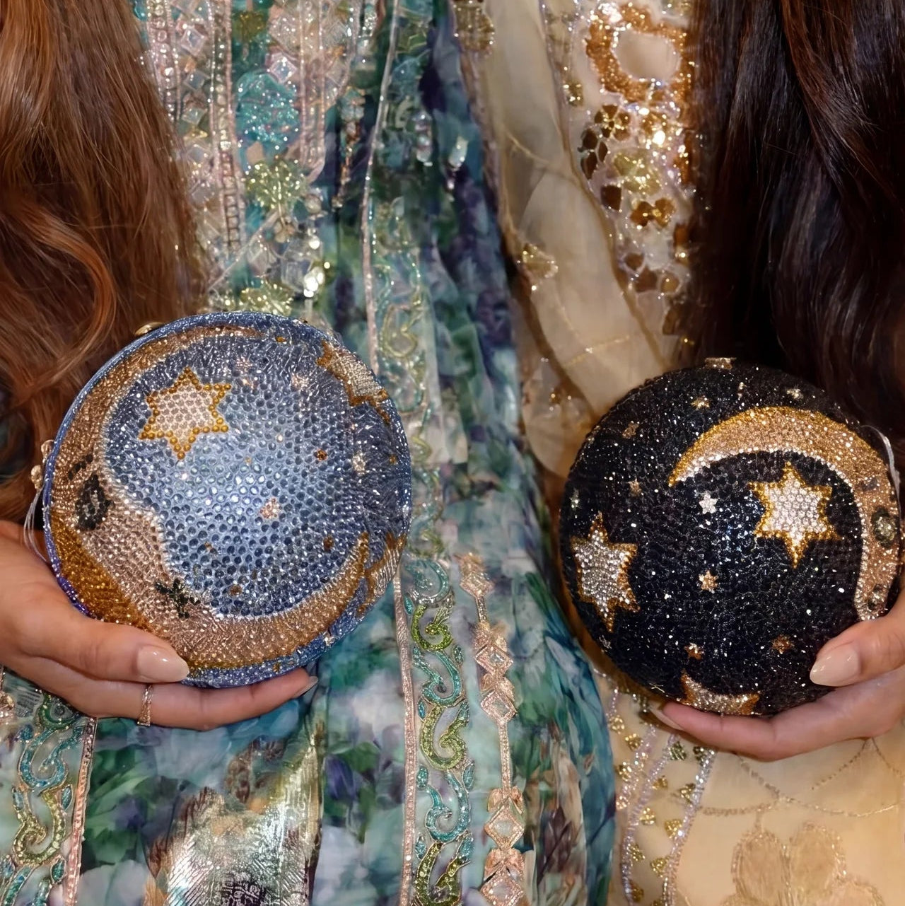 Celestia Clutch | premium rhinestones