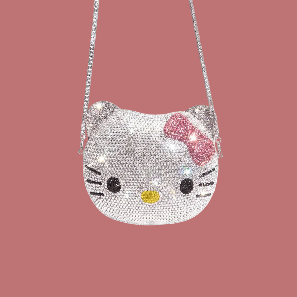 Kitty Clutch | premium rhinestones